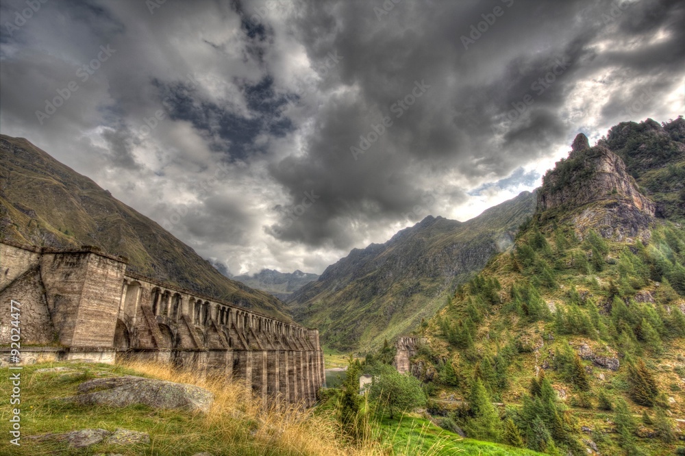 Gleno dam,Italy