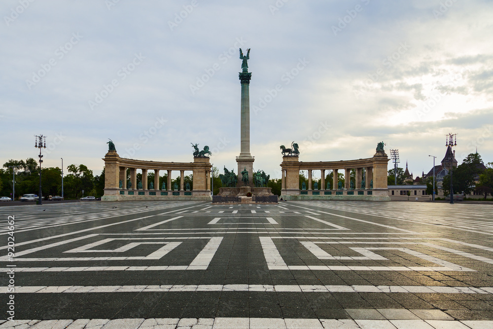 Obraz premium heroes square