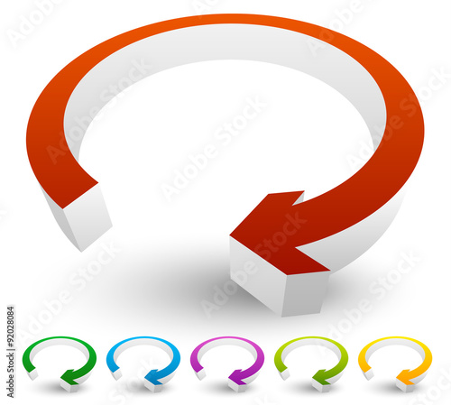 circular, loop, refresh, vector, cycle, clockwise, right, arrow,