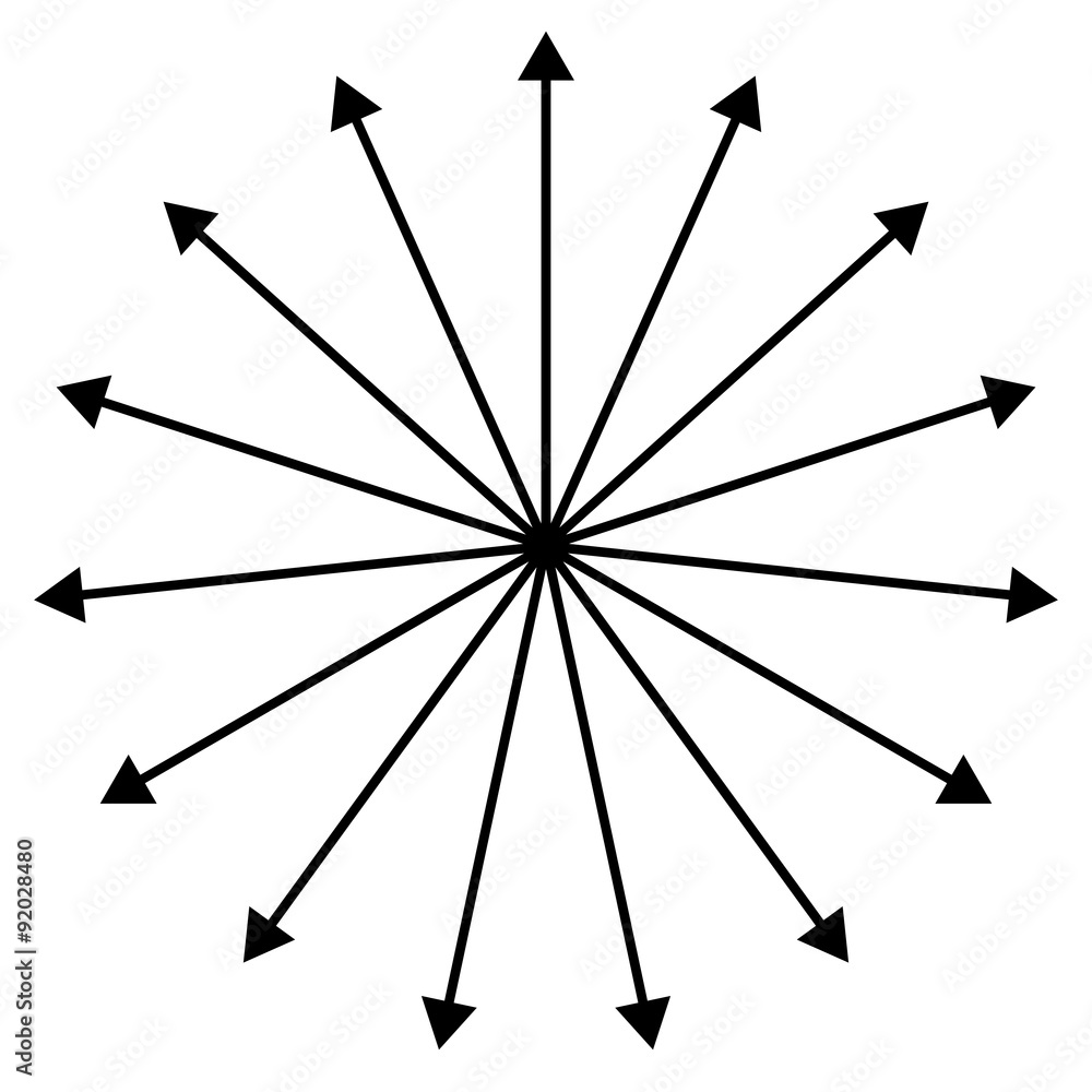 Straight Line With Arrows