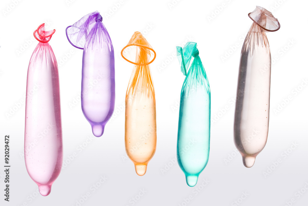 Condoms with water