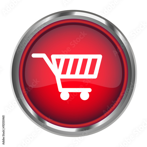 Button basket red
