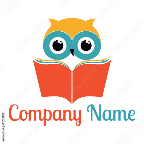book and owl logo 