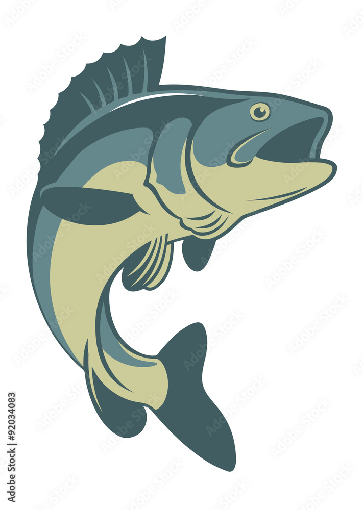 Fototapeta premium fish bass