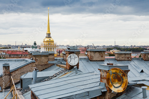 Admiralty in Saint-Petersburg, Russia