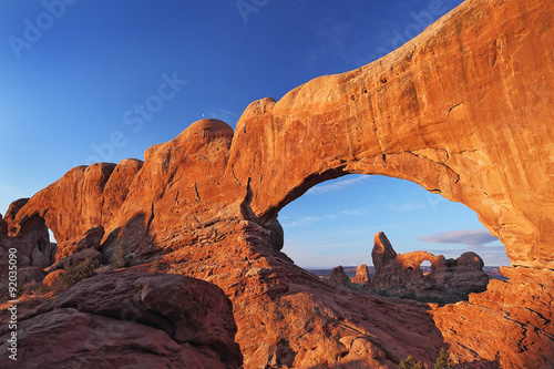 Turrent Arch in Arches National Park