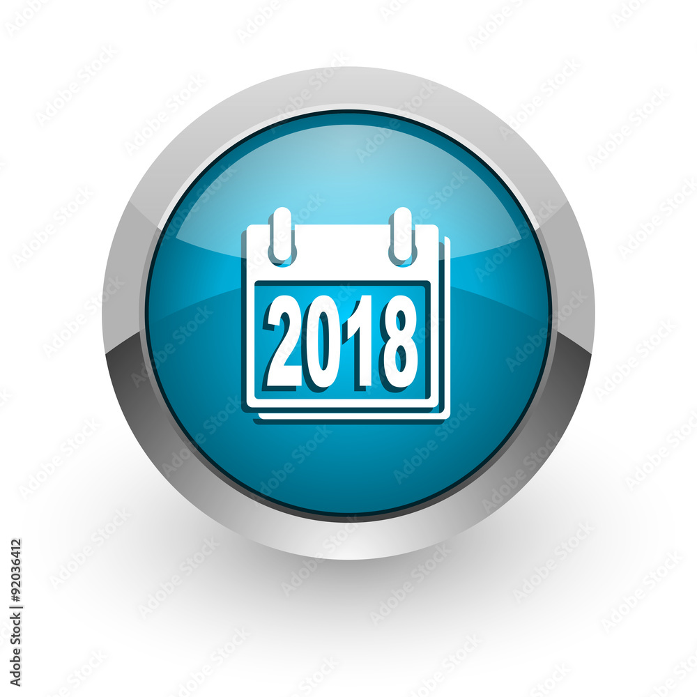 new year 2018 icon new year 2018 icon