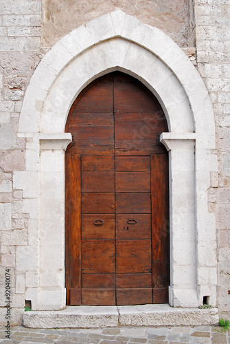 Old wooden door © merlin7125