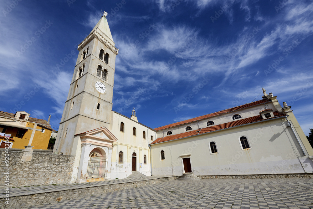 The church of the Blessed Virgin Mary in Mali Losinj, Croatia