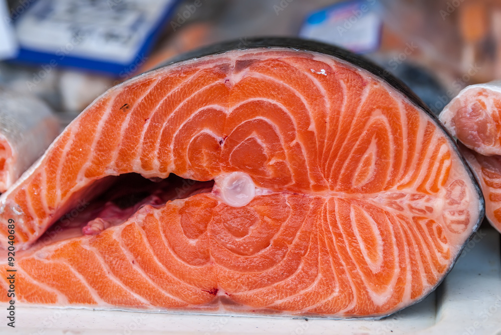 raw salmon raw salmon
