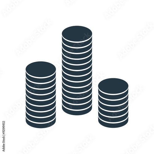 money coin pile of gold