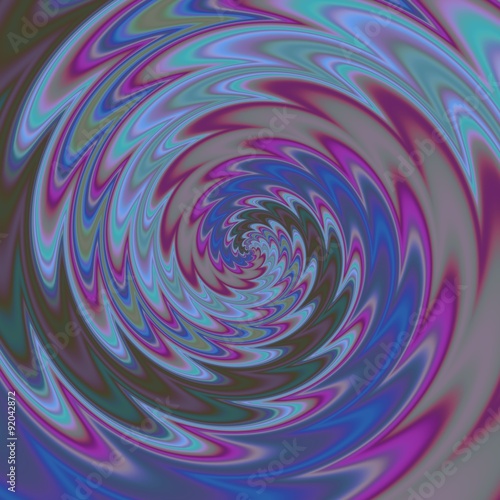 Blue and purple swirl abstract plastic background. Bitmap background image.