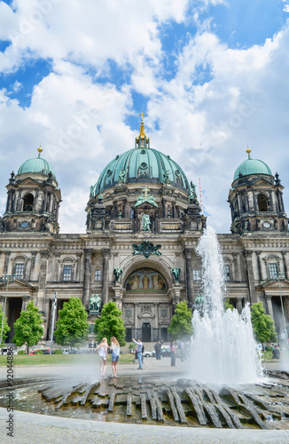 Berlin Cathedral - the largest Protestant church in Germany. 