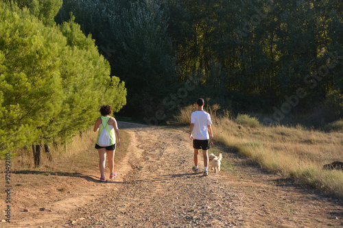 paseando por el campo