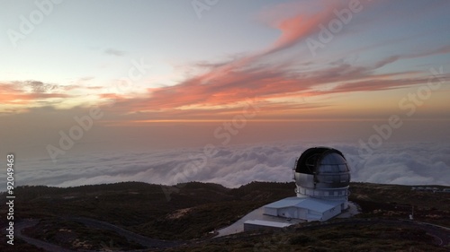 Gran Telescopio de Canarias. Isla de La Palma. photo