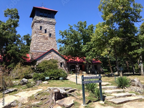 Observation tower on Cheaha Mountain, Alabama