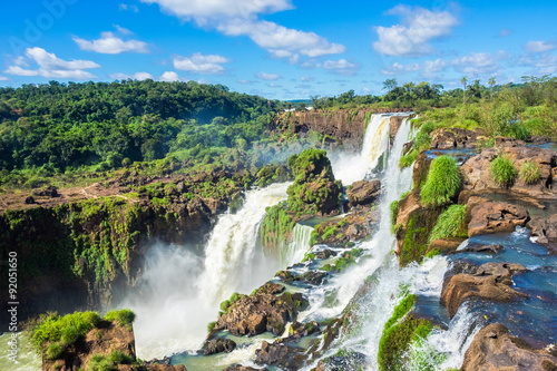 Iguazu Falls, on the Border of Argentina, Brazil, and Paraguay photo