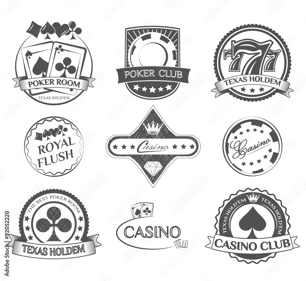 Casino and Poker Lables Set.
Vector Illustration Casino and Poker Lables Set.
Vector Illustration