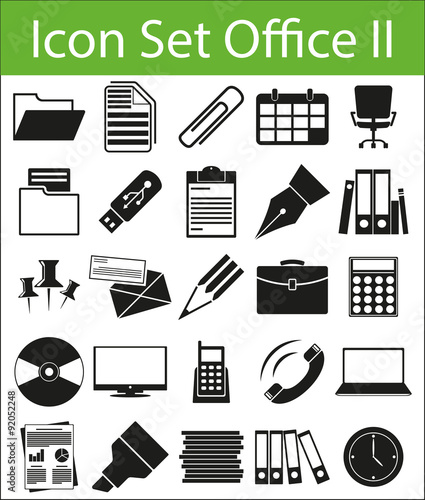 Icon Set Office II