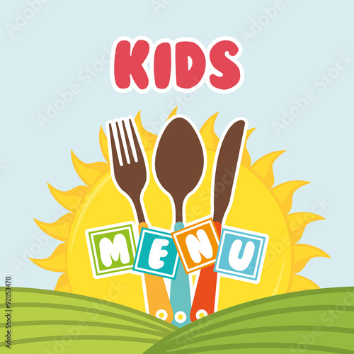kids menu 