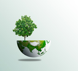  World tree day concept eco environment