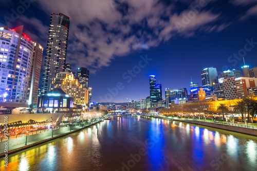 Melbourne city the world's most liveable city, Australia.