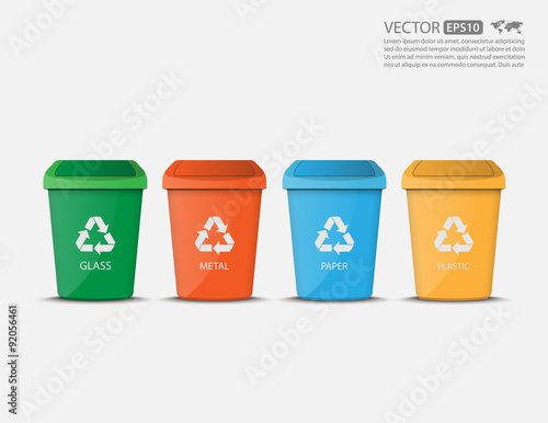 Recycle Bins,vector