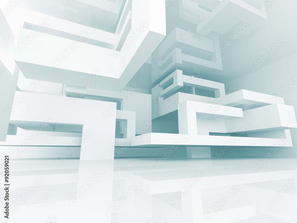 Abstract Geometric Modern Architecture Background Abstract Geometric Modern Architecture Background