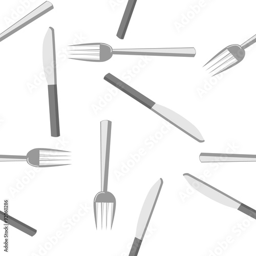 Forks and knifes background for food-related sites or menu card
