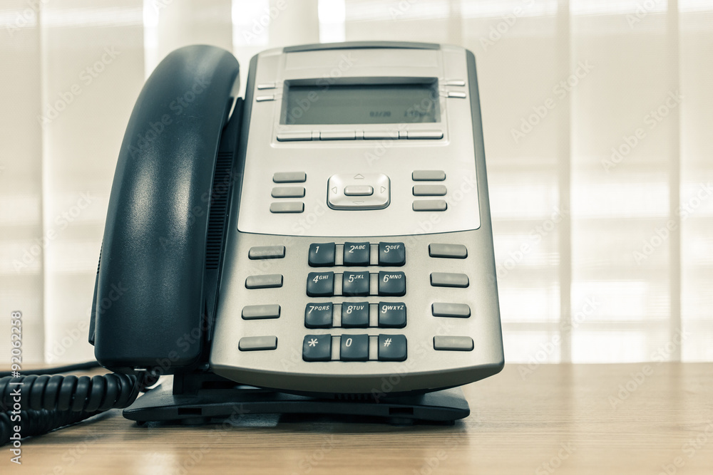 telephone on table work of room service business office telephone on table work of room service business office