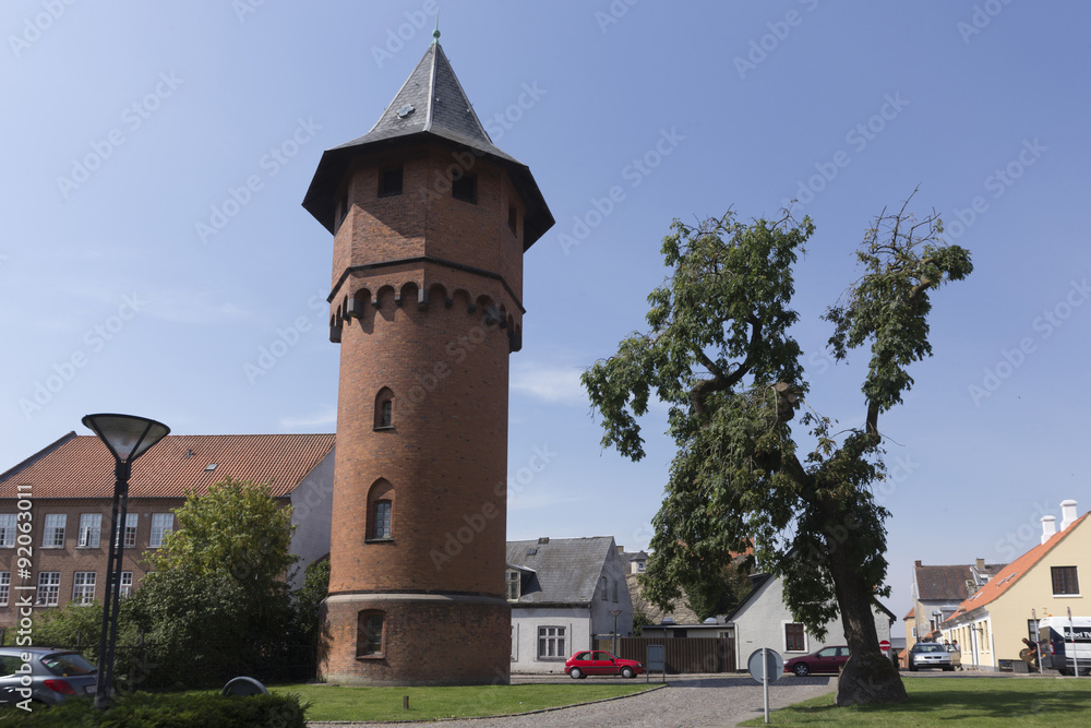 Achteckiger Turm am Kloster