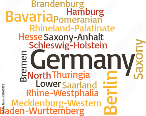 principal subdivisions of Germany