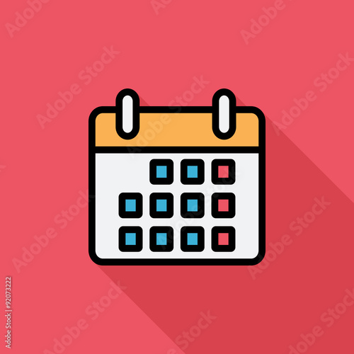 Calendar flat icon