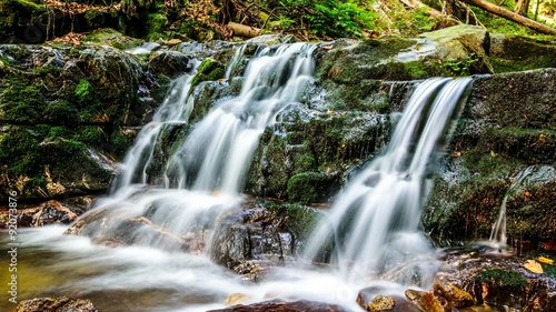 Ferrata HZS - water cascades, falls and climbing rocks in Mala Fatra, Martin, Slovakia