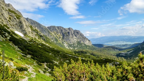 High Tatras - Ostrva - Mengusovska Valley  Slovakia - first summer day
