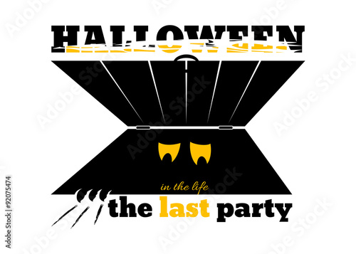 Banner for Halloween party