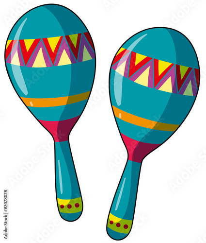 Musical instrument rumba shakers