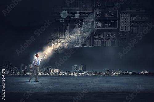 Bild auf Leinwand Aspiration for knowledge