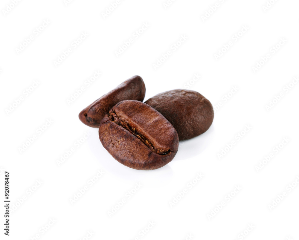 Coffee bean isolated on white background Coffee bean isolated on white background