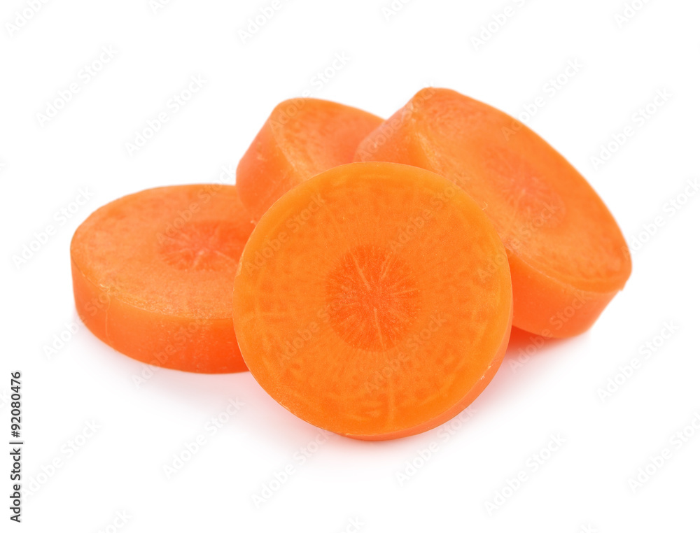 carrots isolated on white background carrots isolated on white background