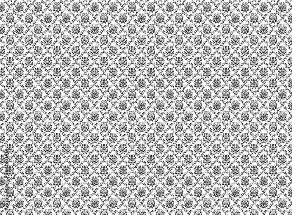 black and white floral ornament black and white floral ornament
