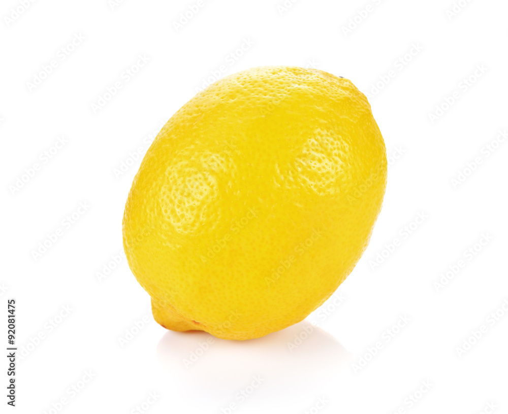 Fresh lemon isolated on white Fresh lemon isolated on white