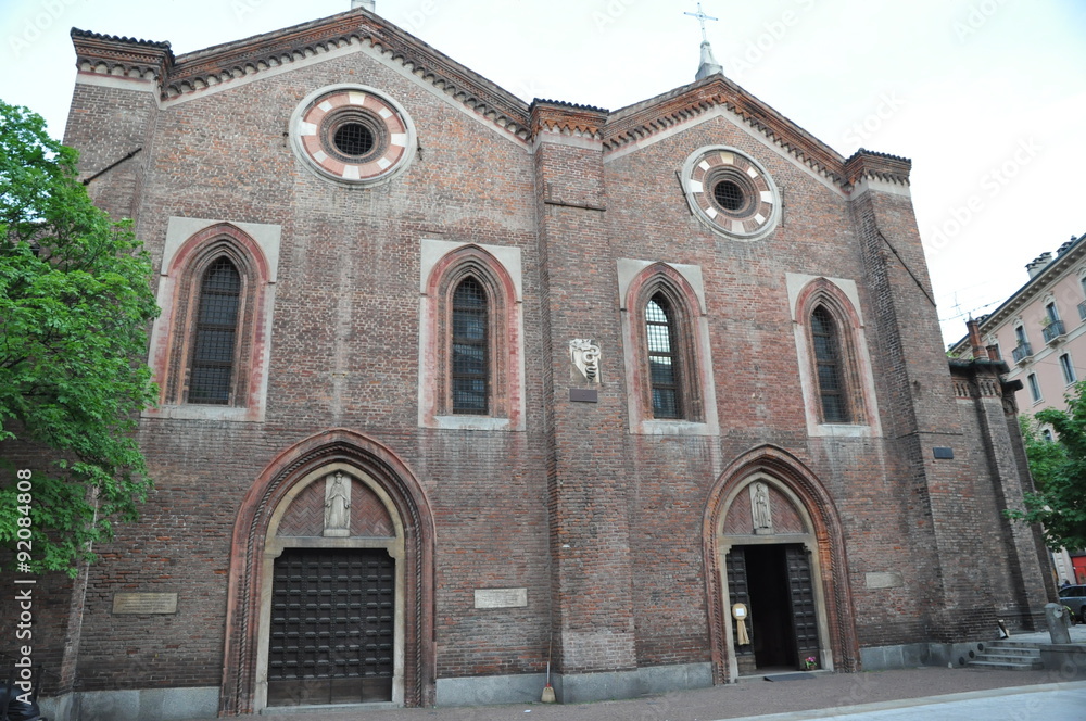 サンマルコ教会　ミラノ