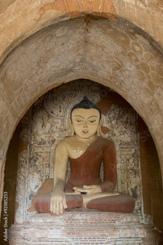 ASIA MYANMAR BAGAN TEMPLE PAGODA BUDDHA FIGURE