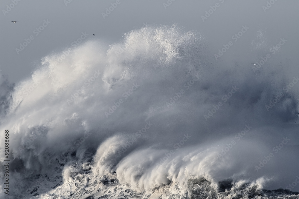 Big breaking sea wave Big breaking sea wave