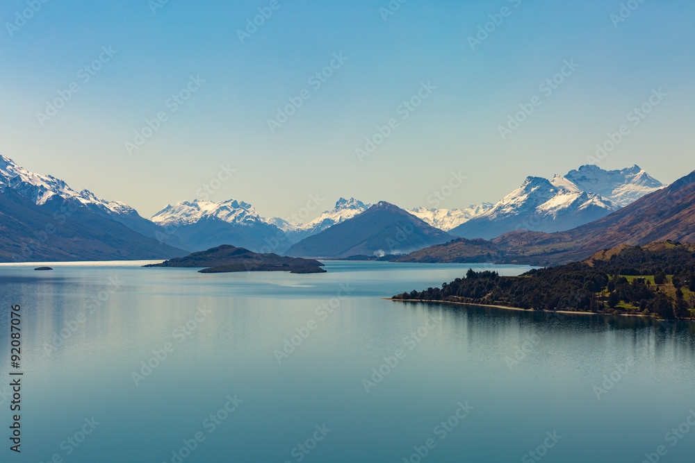 lake and mountain lake and mountain