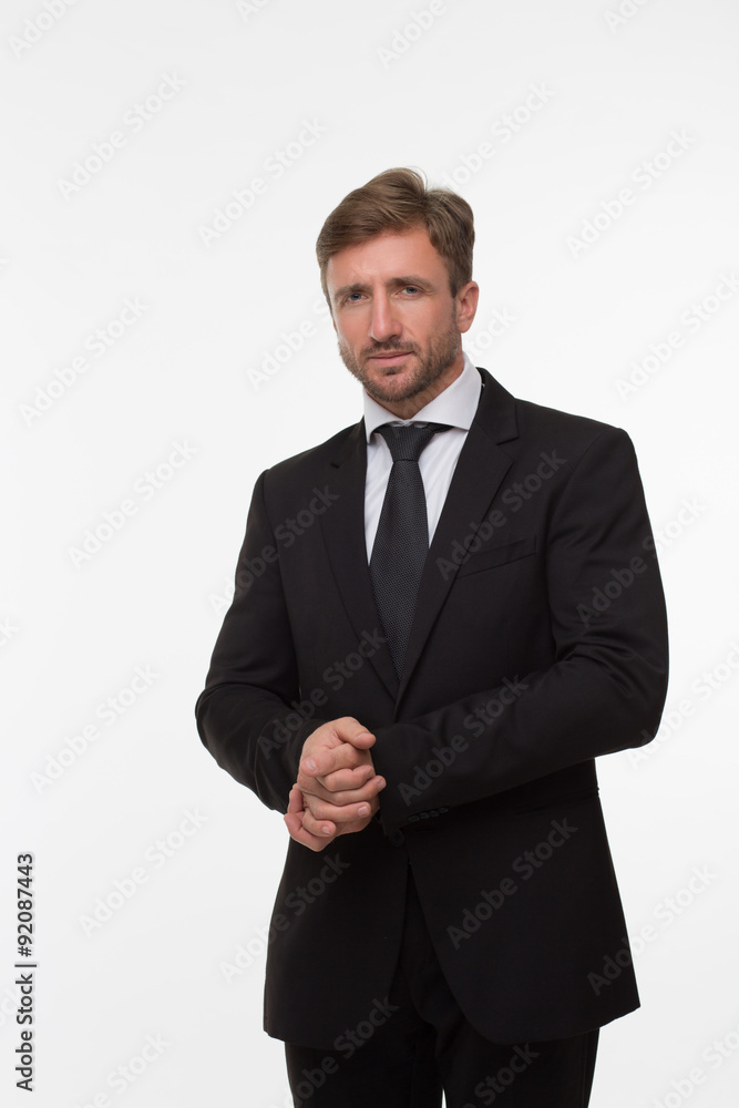 Serious businessman Serious businessman