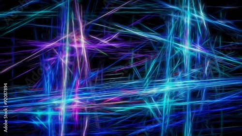 Energy background with glowing web