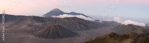 Sunrise over Mount Bromo and the Tengger Caldera in East Java, I