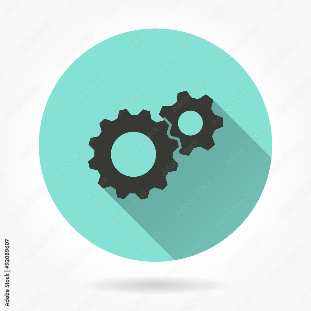 Settings icon. Settings icon.